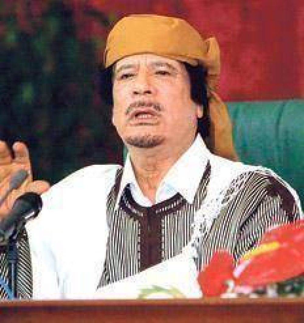 Khadafi pide protestas pac�ficas
