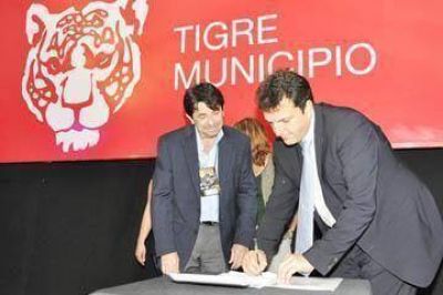  El municipio de Tigre firm convenios de cooperacin en Expo Tigre 2011