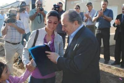 Jorge anunci� la repavimentaci�n de la ruta 1, entre Guatrach� y Macach�n