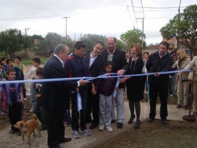 Oscar Jorge visit� San Mart�n, Bernasconi, Jacinto Arauz y Guatrach�