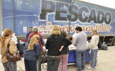 Campana recibi� una vez m�s el Programa Nacional �Pescado para Todos�
