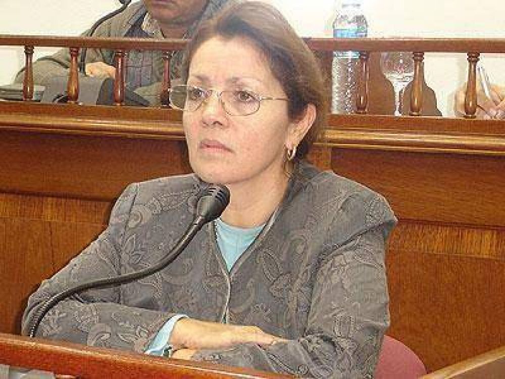 Cantero, "preocupada por la cantidad de drogas en el distrito"