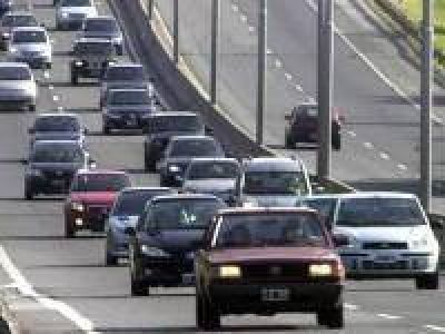 Llegaron 18 mil veh�culos a la ciudad