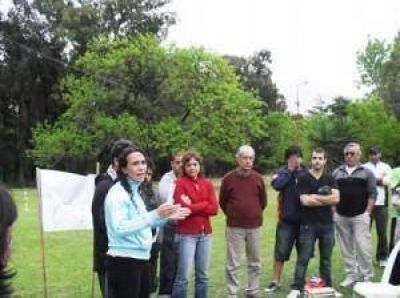 Vecinos de Cuidad Evita se movilizaron para proteger una zona ecol�gica