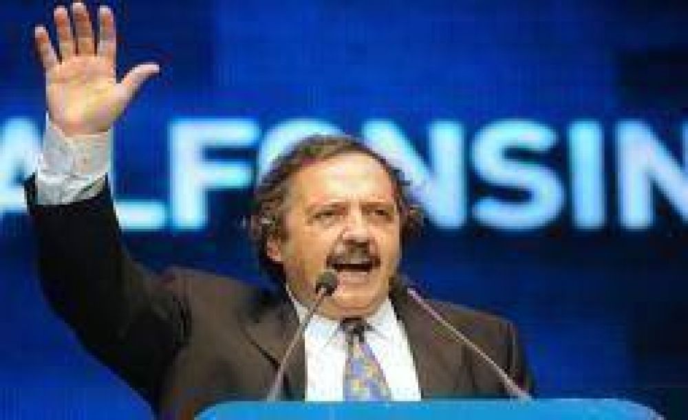 Confirmado. El s�bado pr�ximo, Ricardo Alfons�n visita La Rioja