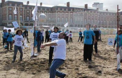 Sabbatella visit� Mar del Plata y �tom� partido a favor de la igualdad�