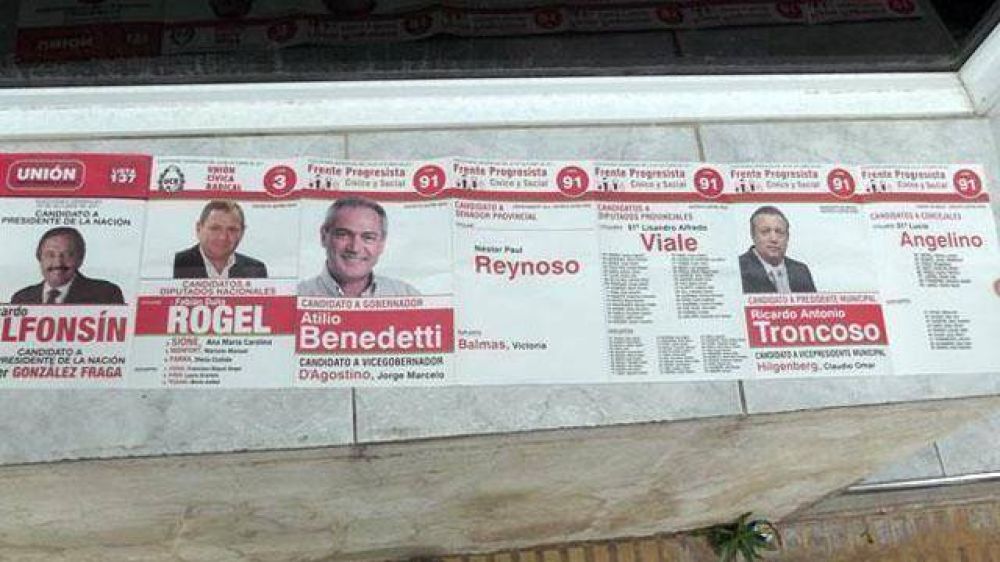 La UCR mostr� a Troncoso pegado con Benedetti