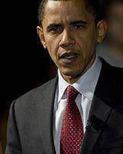 En medio de elogios a Bush por la transici�n, Obama pronostica 