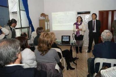 Rosso present� el "Plan Estrat�gico" para la remodelaci�n del Hospital