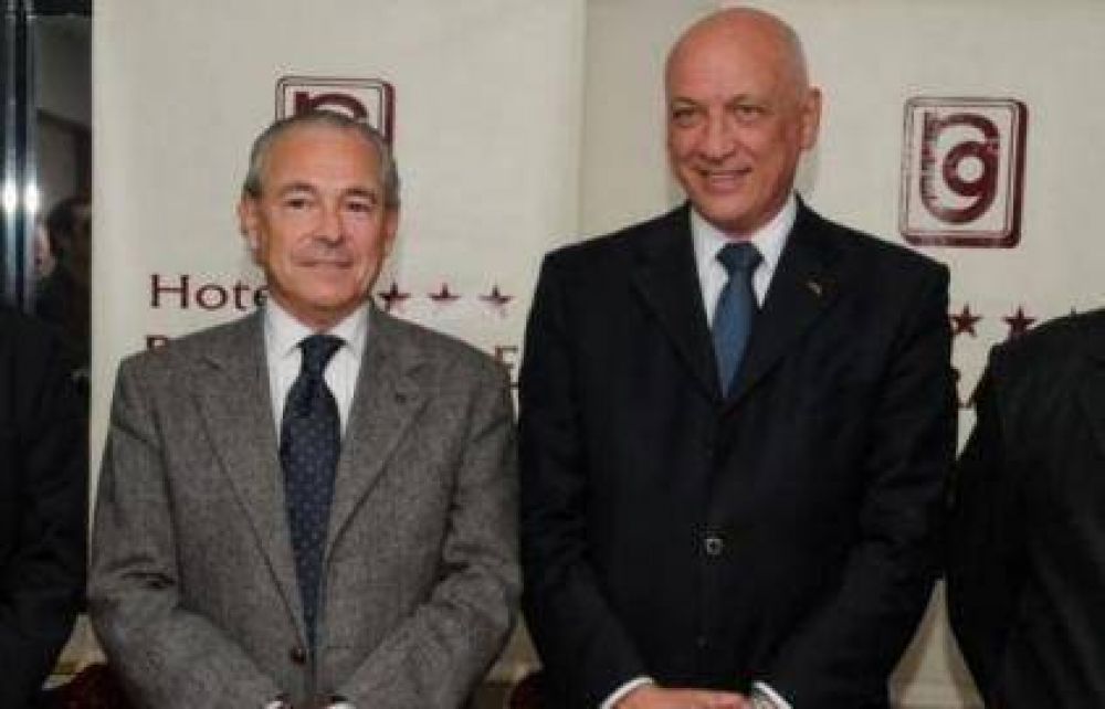 Bonfatti y Barletta, en un asado por el consenso