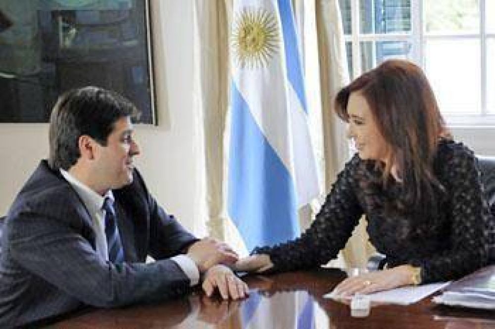 Lisandro Bormioli se reuni� con Cristina Fern�ndez de Kirchner