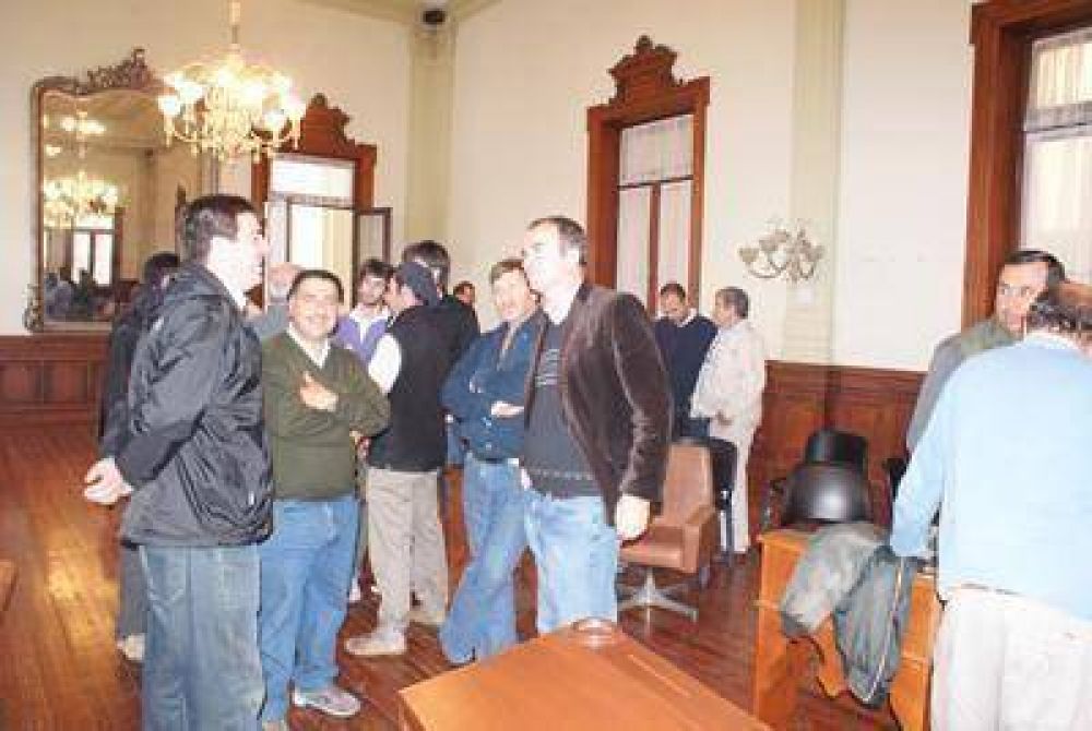 Reuni�n de productores de porcinos 