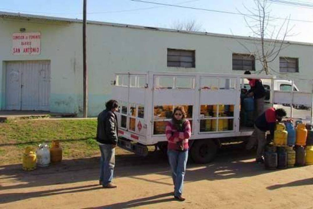 Finaliz� el programa "Garrafas para todos"
