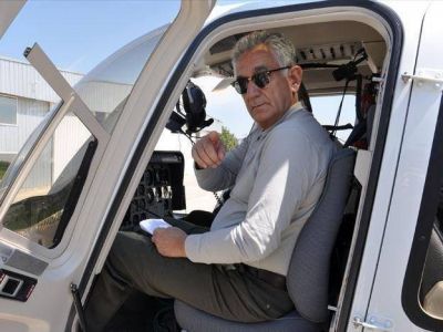 Alberto Rodr�guez Sa� sobrevol� en helic�ptero las villas de Buenos Aires