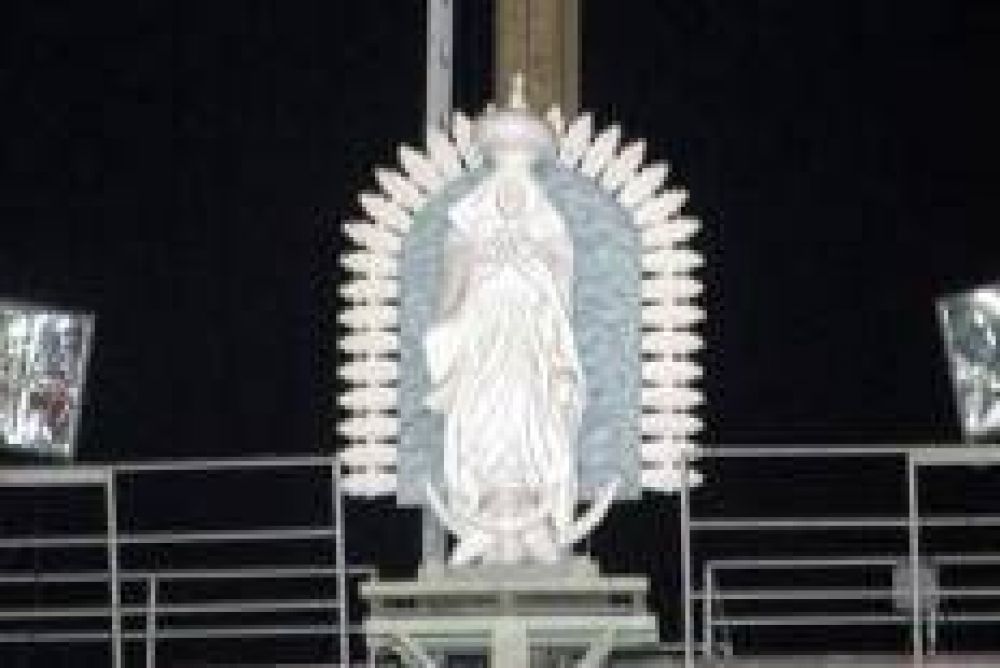 Aseguran que la imagen de la Virgen ya est� en Santa Fe