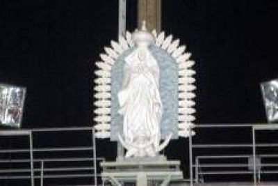 Aseguran que la imagen de la Virgen ya est� en Santa Fe