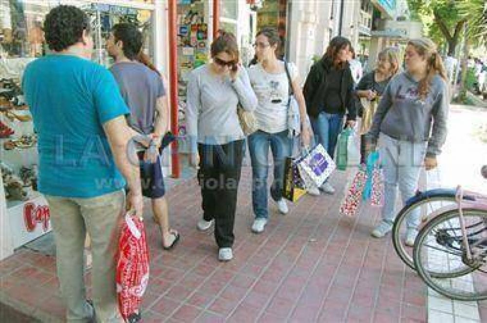 Gran actividad comercial por el D�a de la Madre