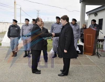 Hicieron el traspaso de mando a Von der Thusen en el Servicio Penitenciario