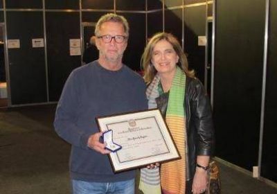 Eric Clapton, Hu�sped de Honor de la Ciudad