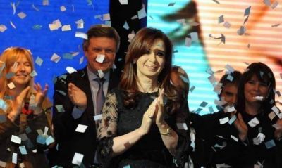 Cristina cierra la campa�a electoral en el Teatro Coliseo