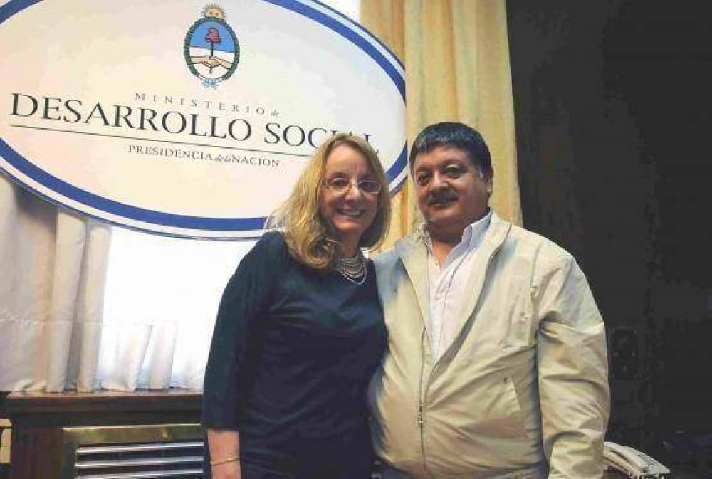 Alicia Kirchner y �Batata� Mansilla se reunieron