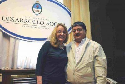 Alicia Kirchner y �Batata� Mansilla se reunieron