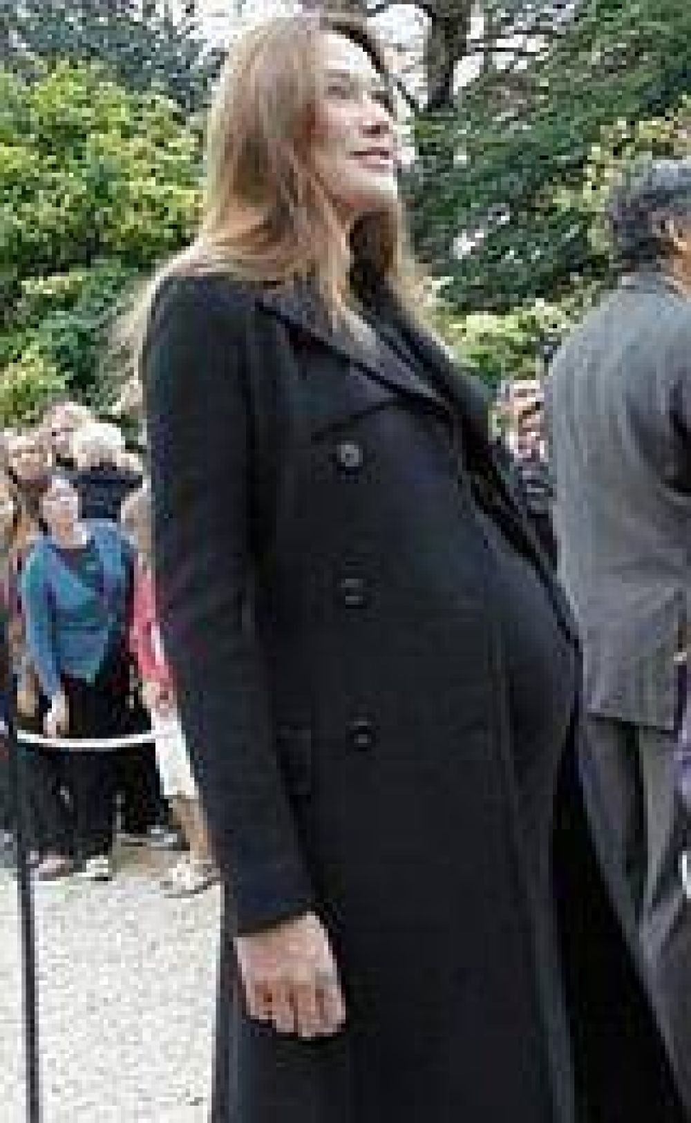 Internaron a Carla Bruni y es inminente el parto Carla Bruni