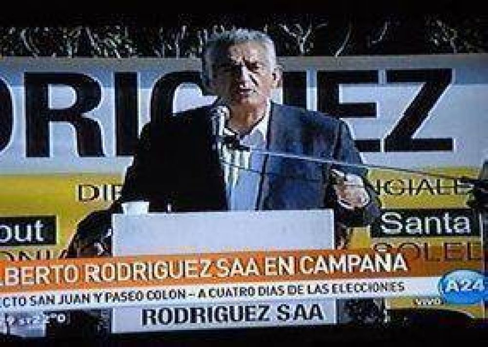 Rodr�guez Sa� encabez� acto junto a Castells