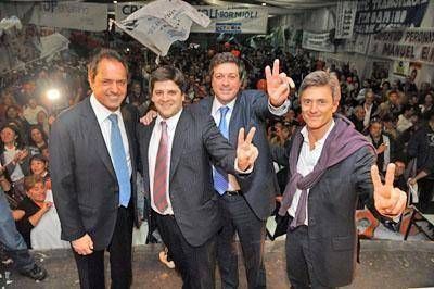 Con la presencia de Daniel Scioli, Lisandro Bormioli desarroll� el acto de cierre de campa�a