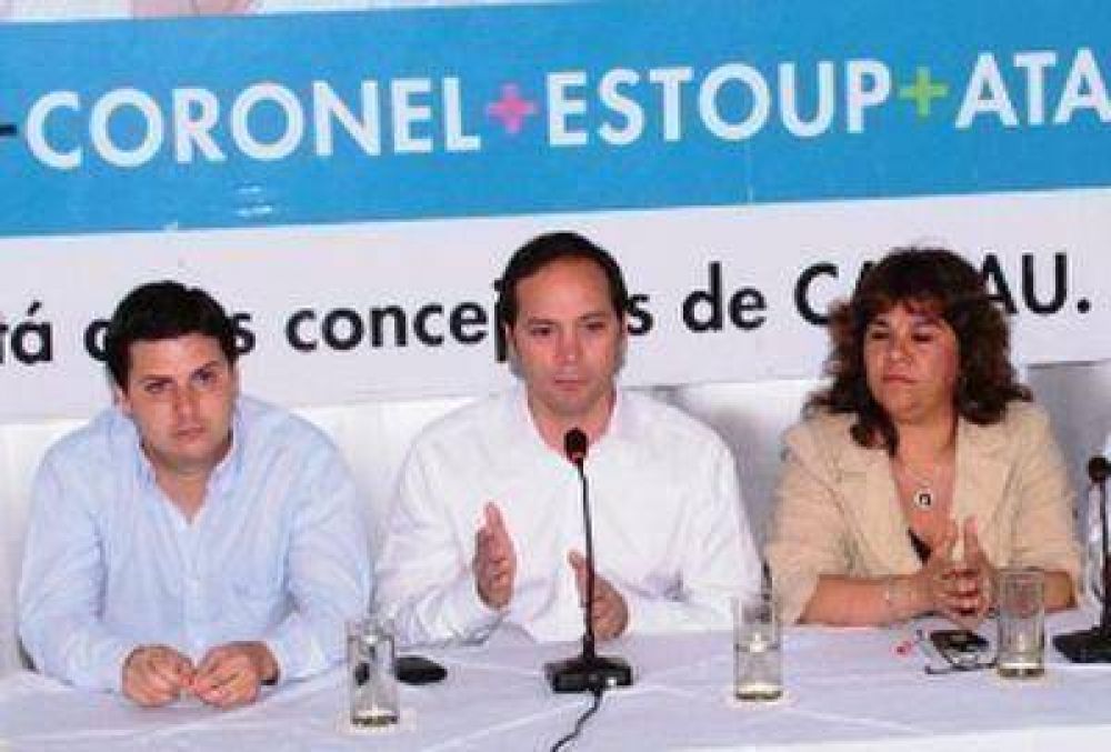 Camau pidi� el voto para sus candidatos a concejales