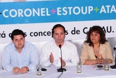 Camau pidi� el voto para sus candidatos a concejales