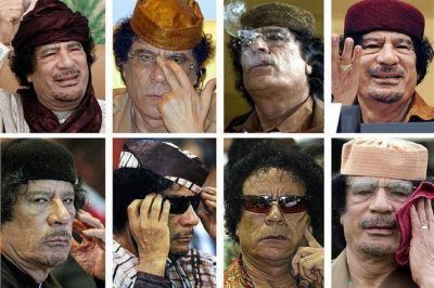 Khadafy, un l�der desafiante y belicoso hasta el final