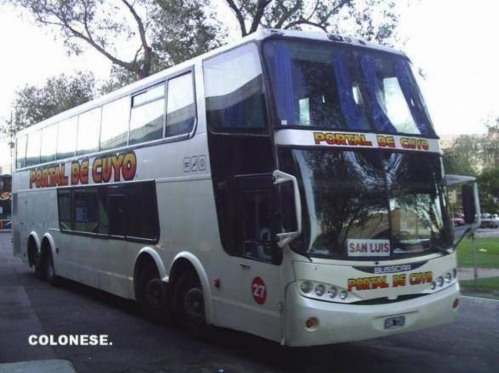 El Ministerio de Transporte recomienda no viajar en Portal de Cuyo