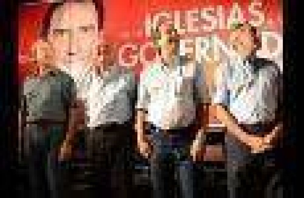 Iglesias cerr� campa�a con el Viti, Cobos y Sanz en Guaymall�n