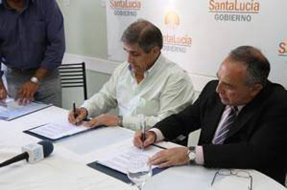 Convenio: Iluminaci�n en avenida Benavidez