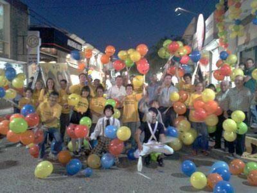 El PRO local cerr� su campa�a