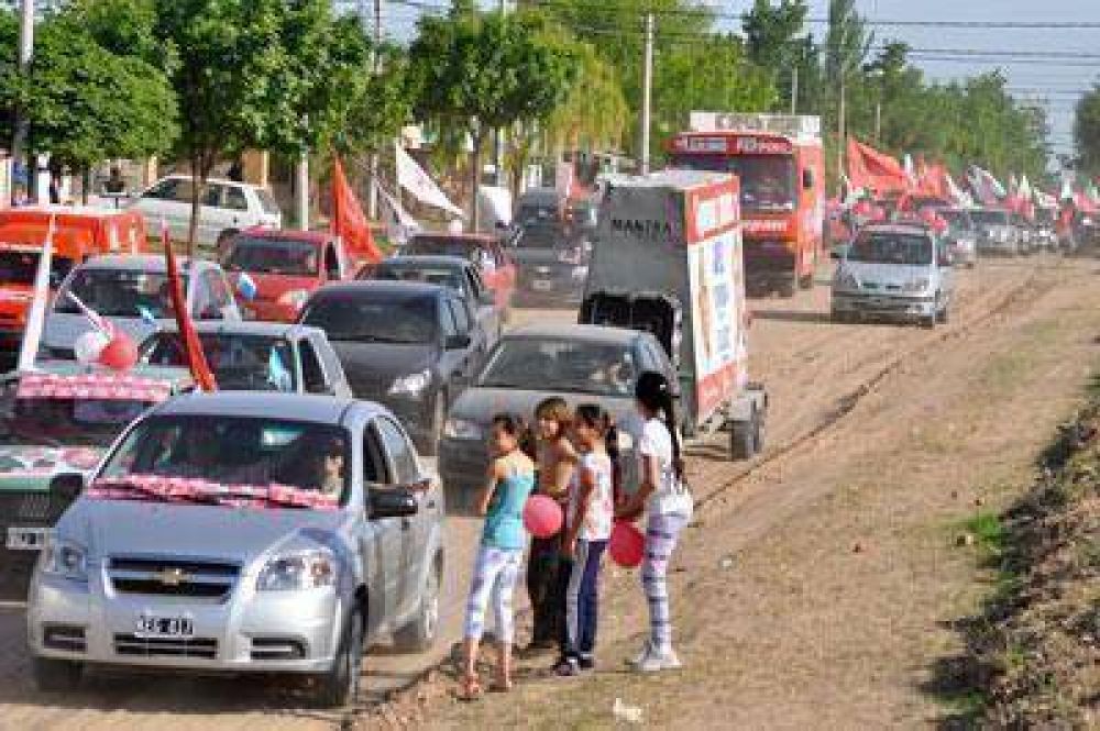 El Frepam cerr� con una caravana de m�s de 300 autos
