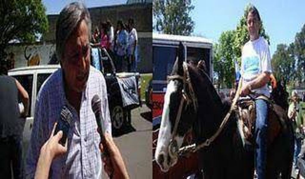 Quilmes: cierre de campa�a de Guti�rrez y Gurzi, los candidatos K que se disputan la intendencia 