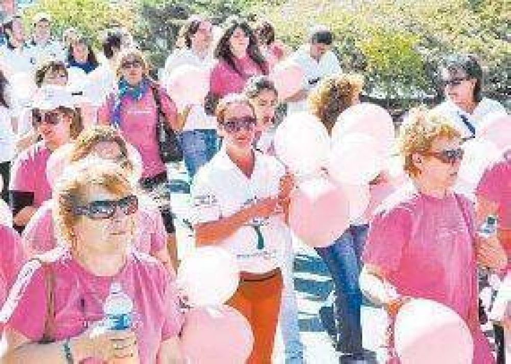 Una marcha para luchar contra el c�ncer de mama