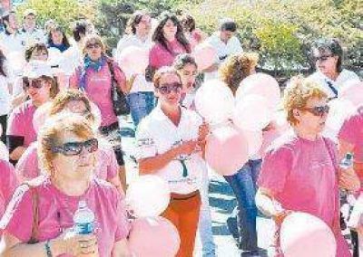 Una marcha para luchar contra el c�ncer de mama