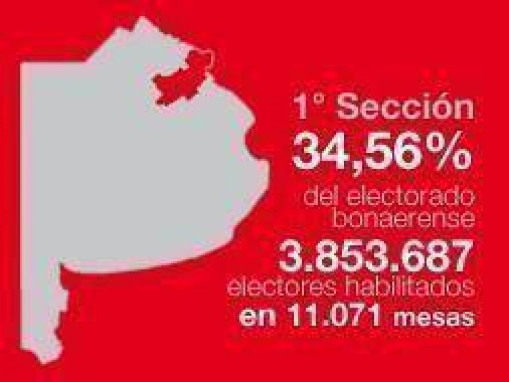 Elecciones Generales 2011: Primera Seccin elige Intendente, Gobernador y Presidente