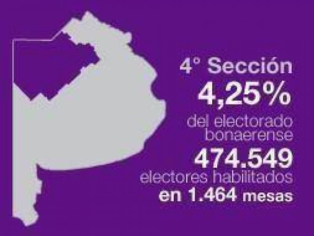 Elecciones Generales 2011: Cuarta seccin elige Intendente, Gobernador y Presidente