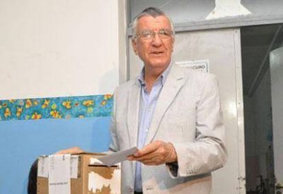 Gioja: �El voto es el derecho sublime que da la democracia"