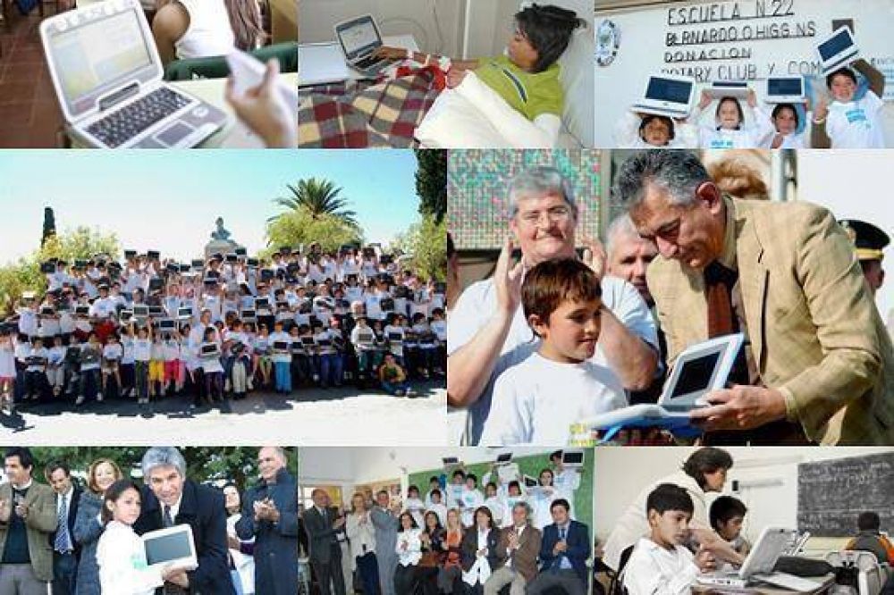 A fines de octubre y noviembre ms de 38 mil chicos de Mercedes y San Luis tendrn sus computadoras