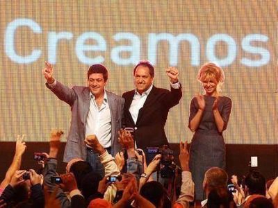 Scioli: "Con Mariotto vamos a meter muchos goles en la Provincia"