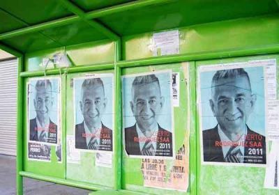 A limpiar la ciudad de propaganda