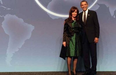Obama pidi� una reuni�n con Cristina, quien le pedir� apoyo contra fondos buitres