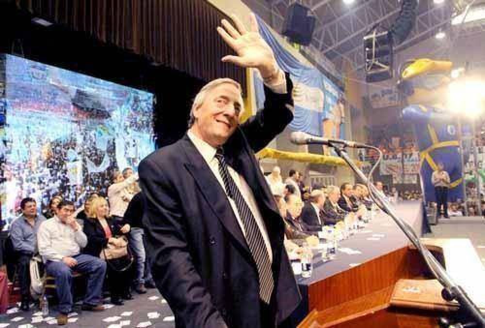 Homenaje a N�stor Kirchner por aniversario de su muerte