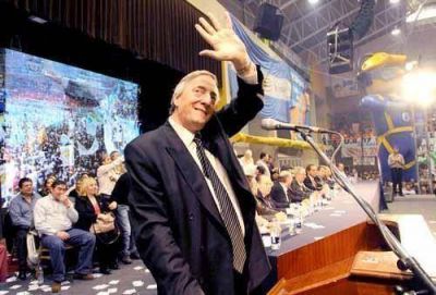 Homenaje a N�stor Kirchner por aniversario de su muerte