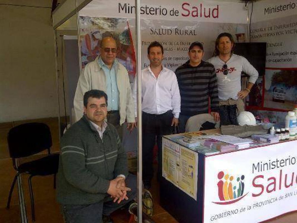 El stand de Salud de la Rural y su propuesta al p�blico